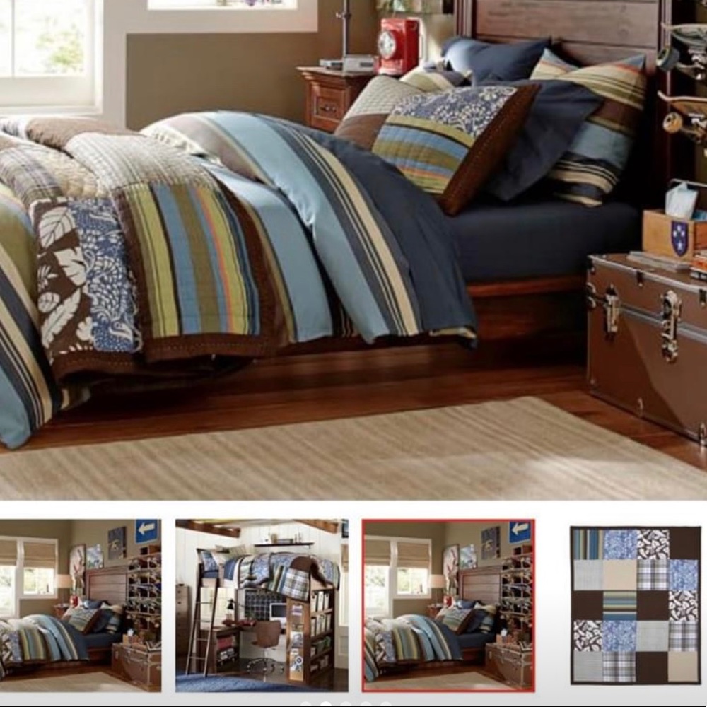 Pottery Barn Teens Shoreline/Oceanside bedding set
